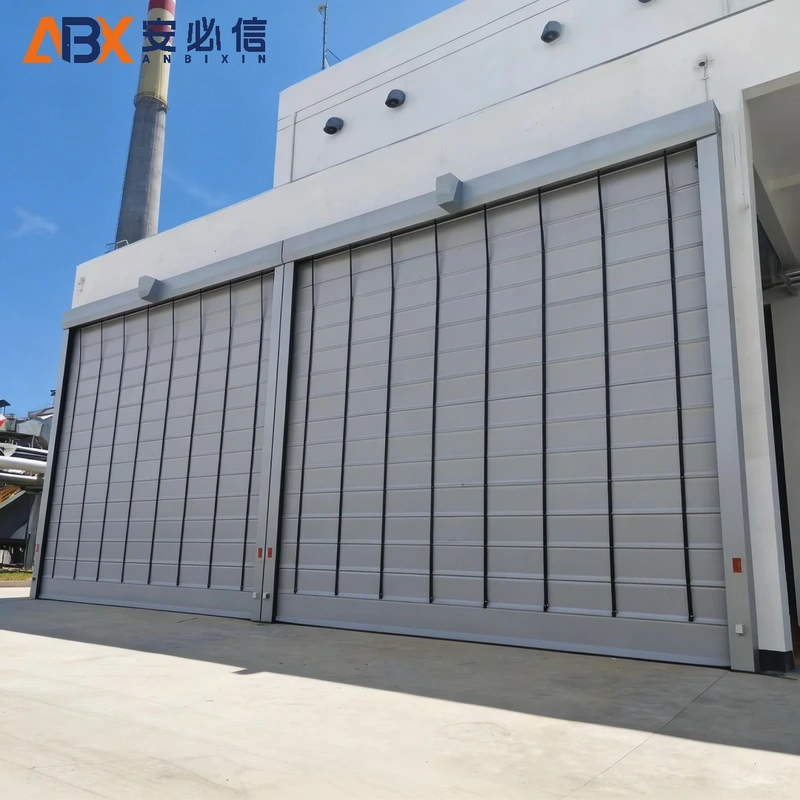 银川市软帘堆积门